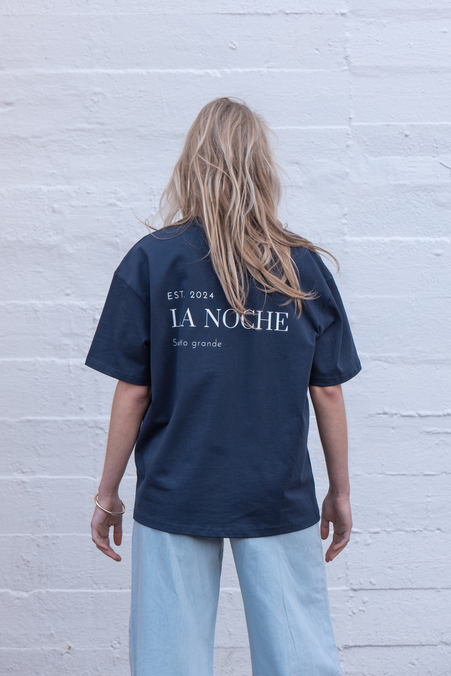 Oversized tee sueño grande | Dark blue