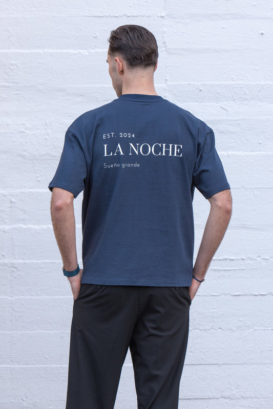 Oversized tee sueño grande | Dark blue